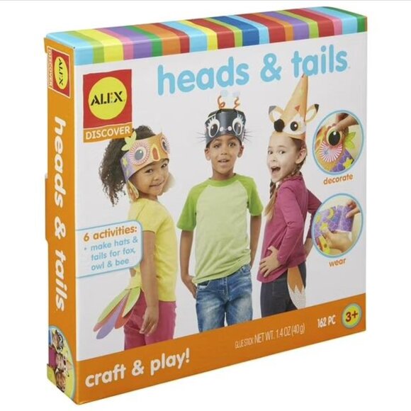 Alex Toys 'Heads & Tails' Craft and Activity Kit - Picture 1 of 1